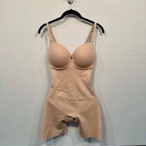 SKIMS Ultimate Body Push-Up Butt Enhancing Padded Mid-Thigh Bodysuit : M | NWT